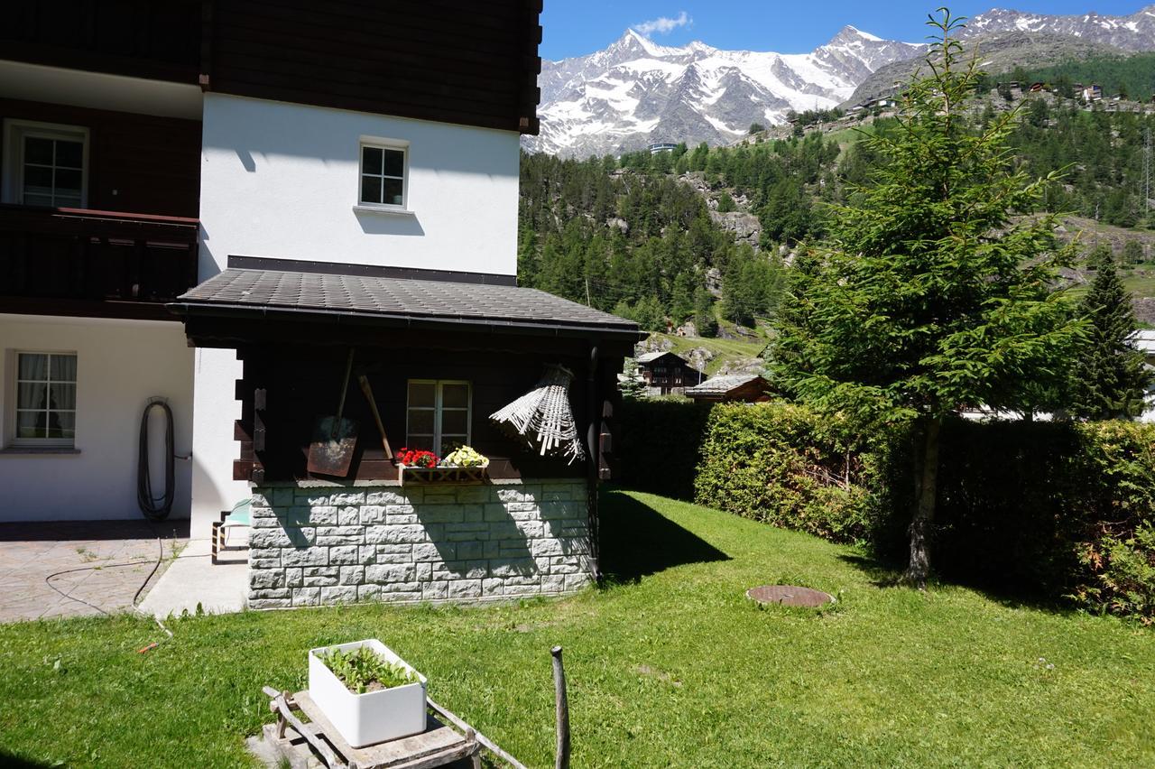 Art Oase Appartement Saas-Grund Buitenkant foto