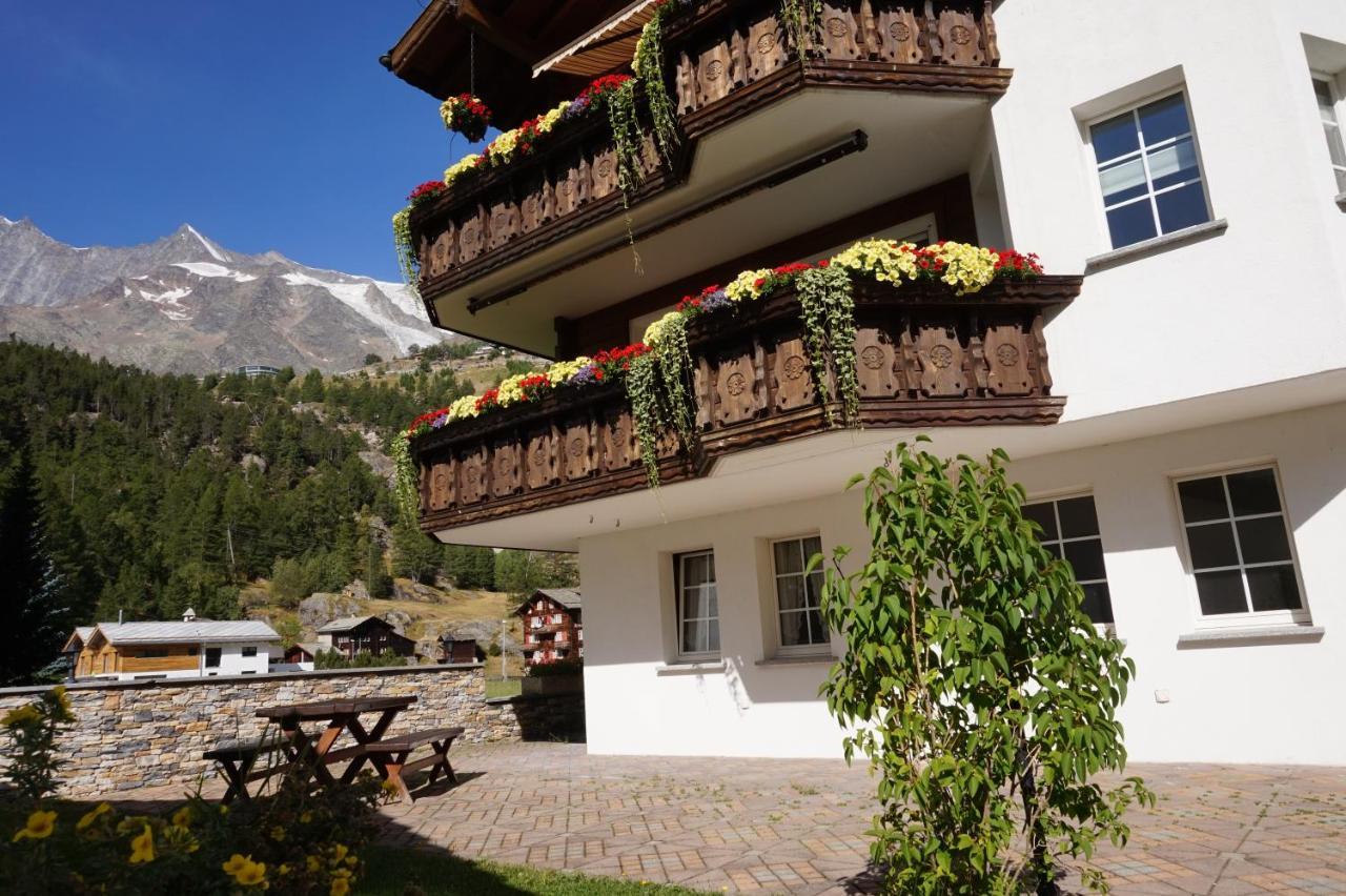 Art Oase Appartement Saas-Grund Buitenkant foto