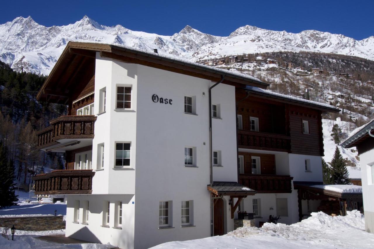 Art Oase Appartement Saas-Grund Buitenkant foto